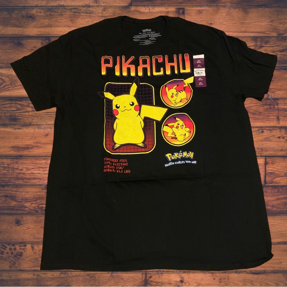 Nintendo Pikachu Shirt Vaporwave Gotta Catch ‘Em All Electric Digimon Charizard